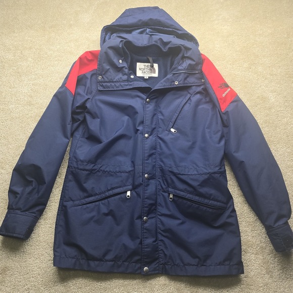 The North Face Vintage Winter Ski Jacket Red Blue Gor-tex Men's Size Medium - Picture 2 of 15